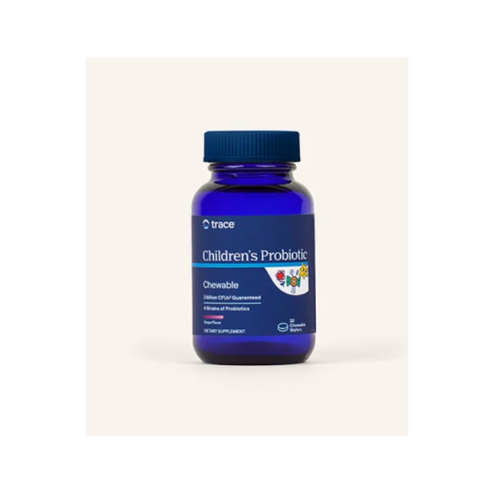 Trace Minerals Children`s Probiotic Chewable 3B. - Пробиотик за Деца